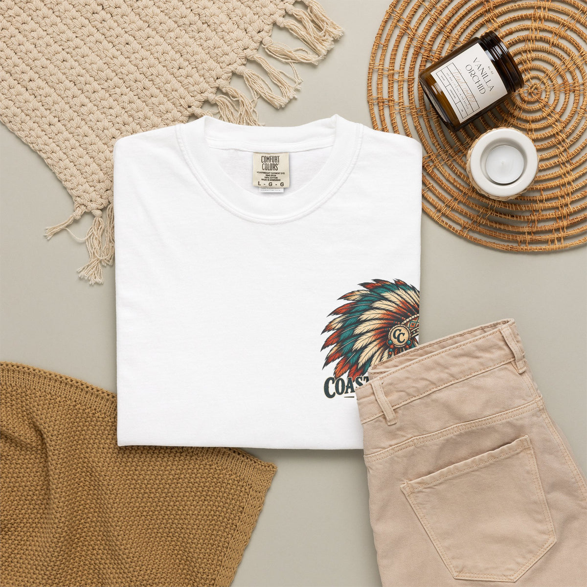 Coastal Chief Lazy Retriever Tee