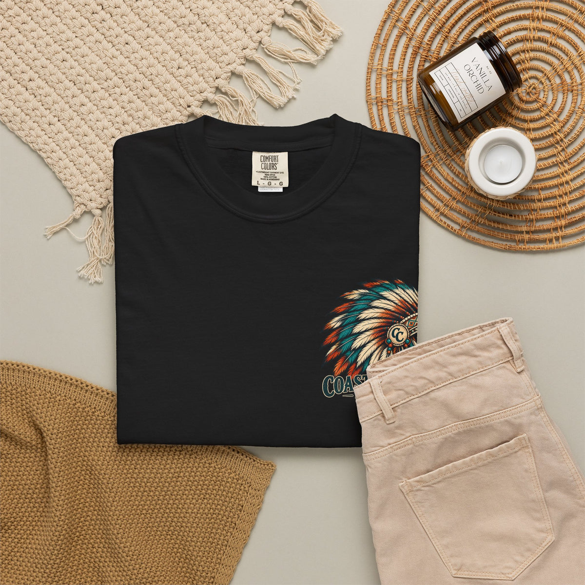 Coastal Chief Lazy Retriever Tee