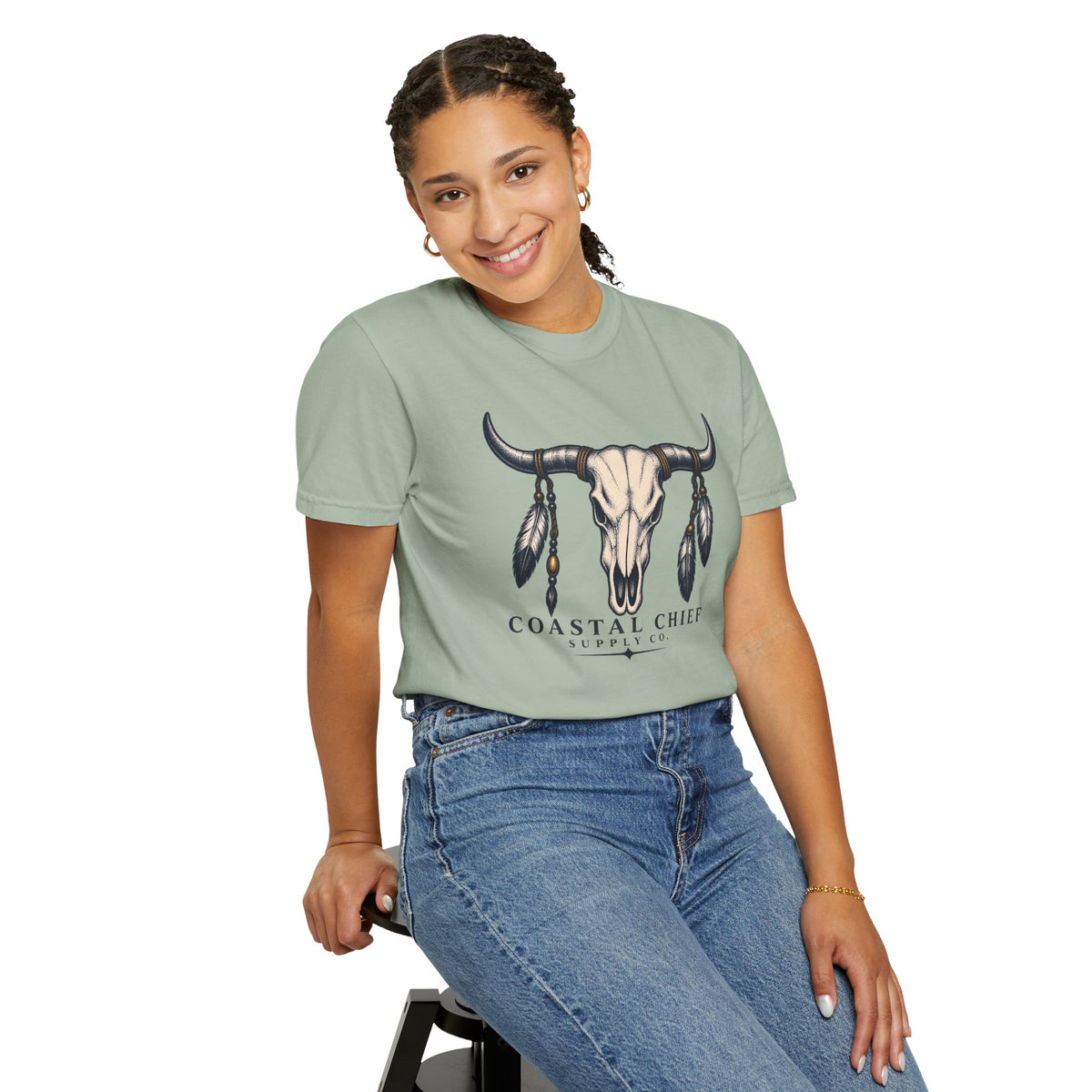 Coastal Longhorn Tee