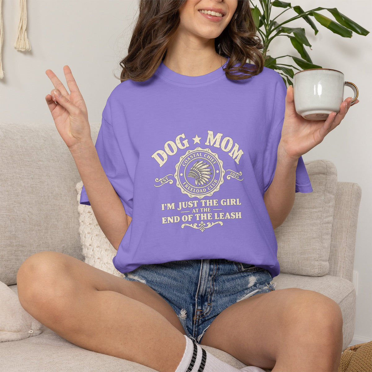 Dog Mom Vintage Tee