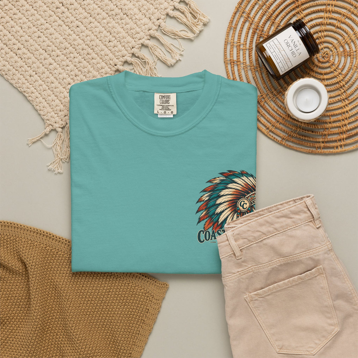 Coastal Chief Lazy Retriever Tee