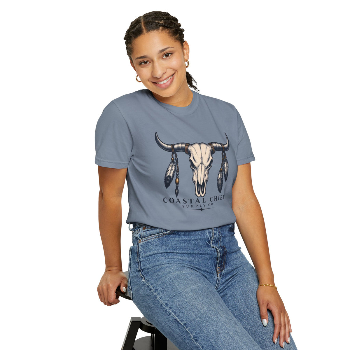 Coastal Longhorn Tee