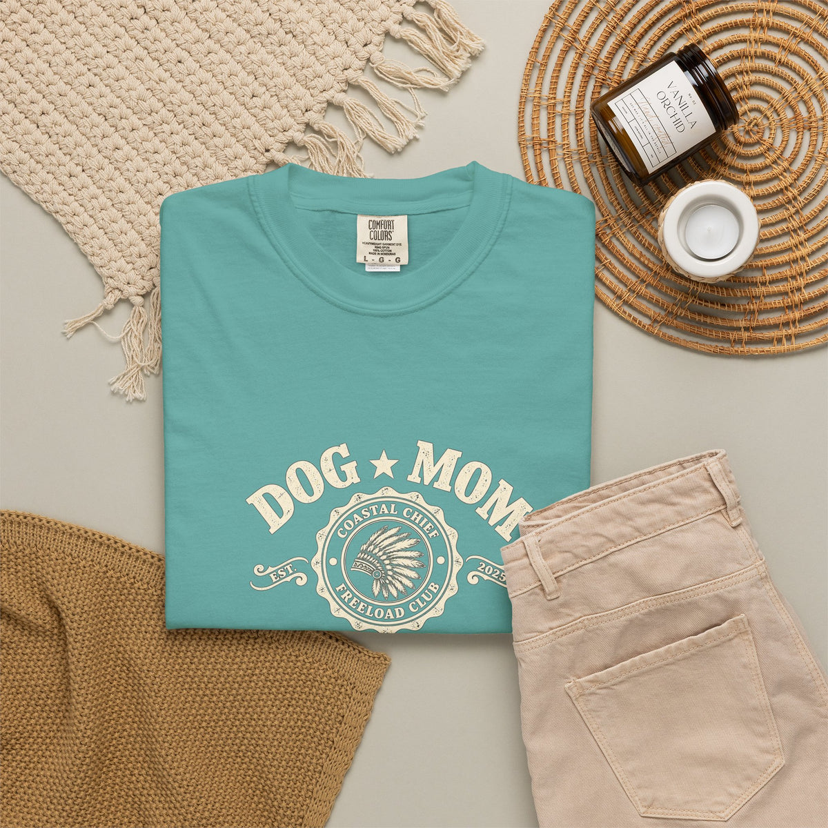 Dog Mom Vintage Tee