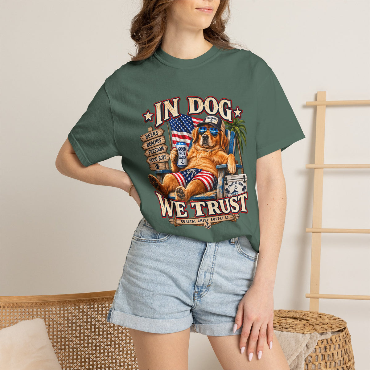 In Dog We Trust Tee