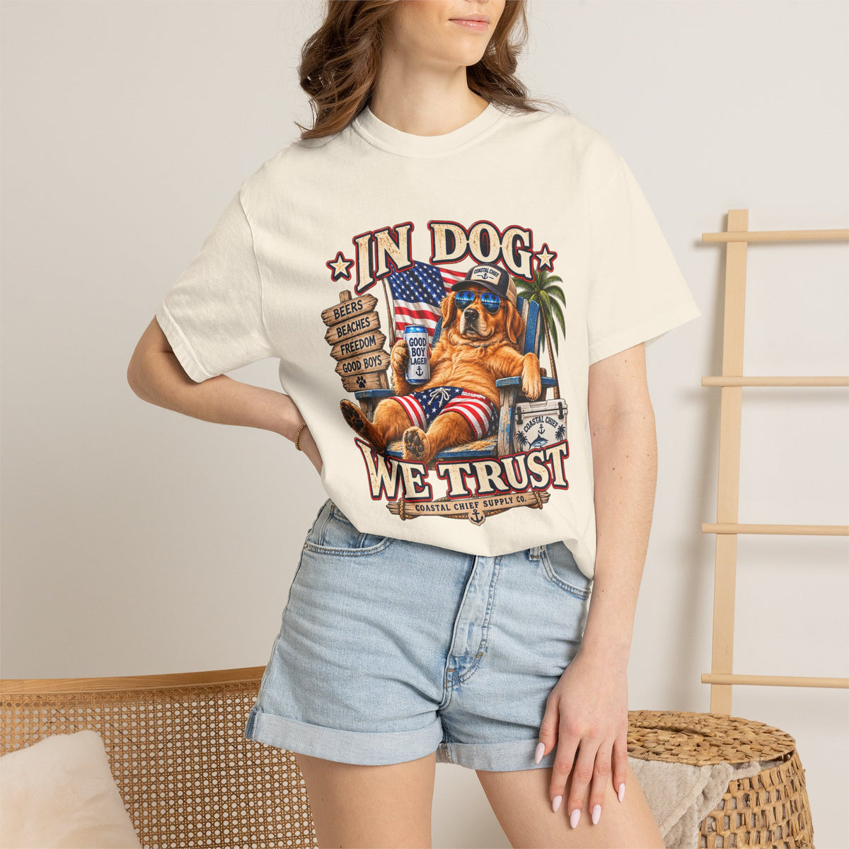 In Dog We Trust Tee