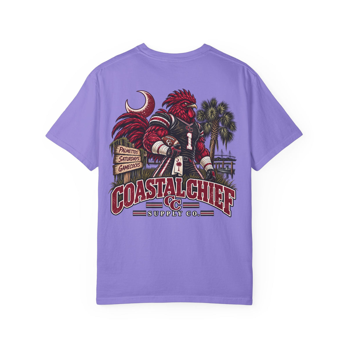 Coastal Chief Lazy Retriever Tee