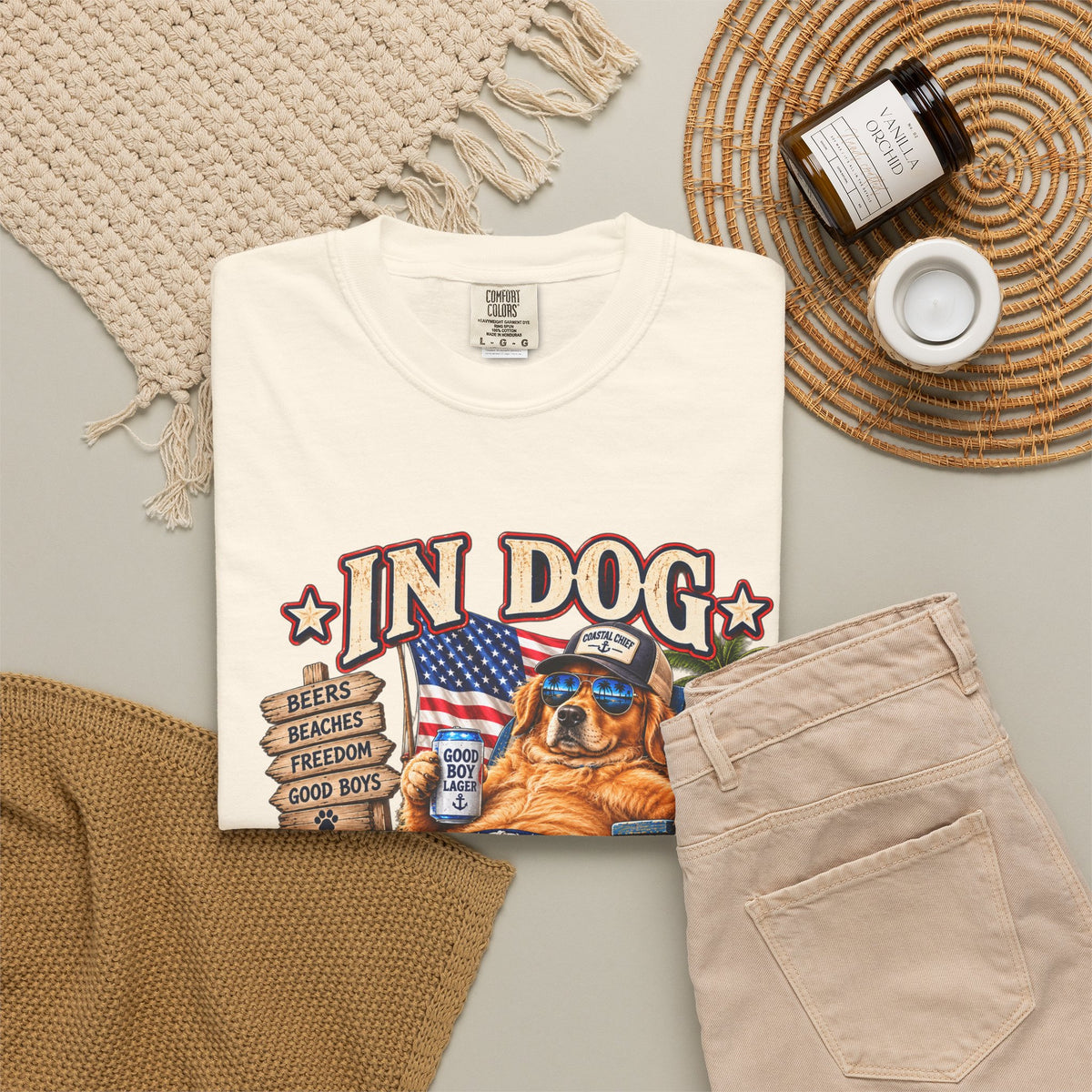 In Dog We Trust Tee