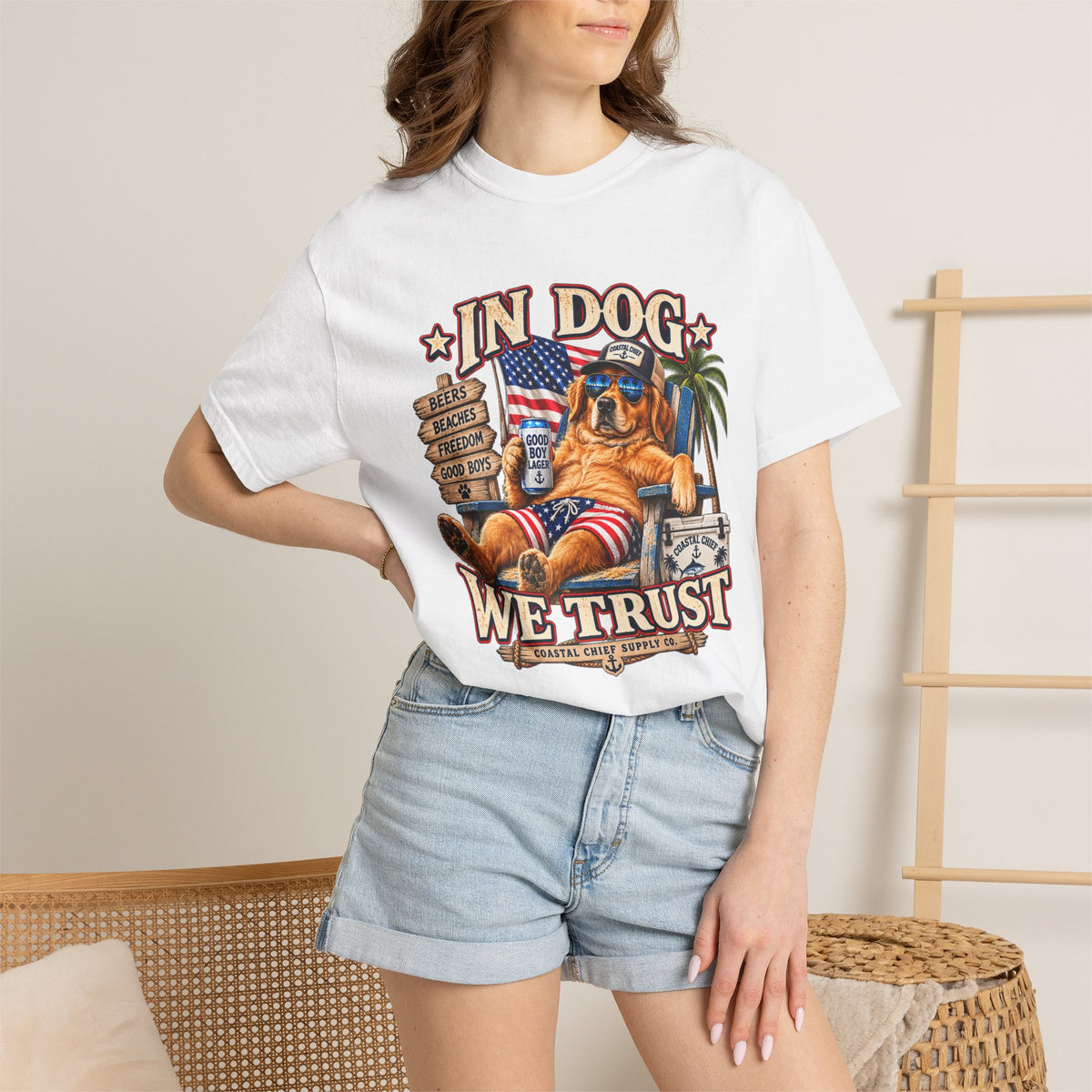 In Dog We Trust Tee
