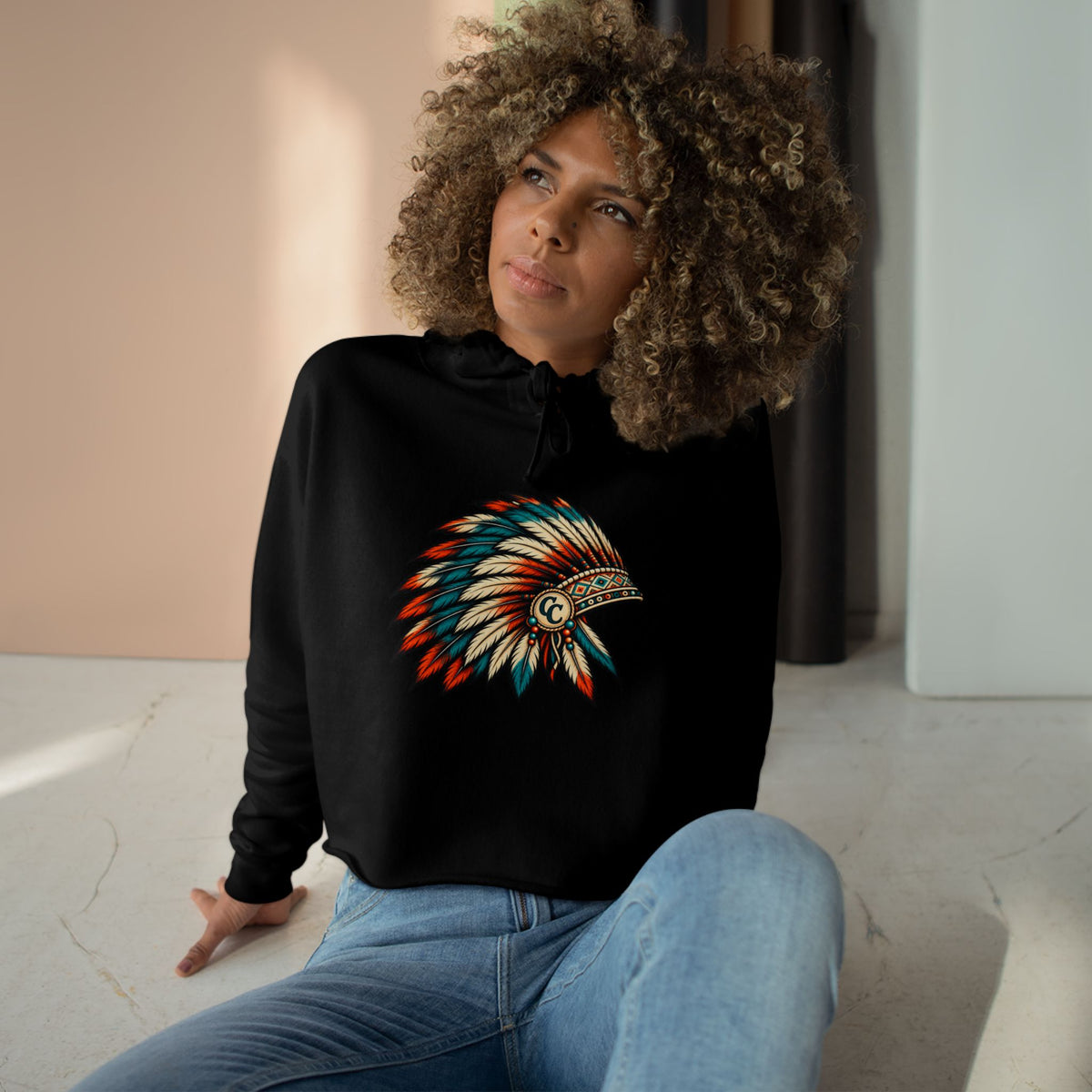 Woman's Crop Hoodie