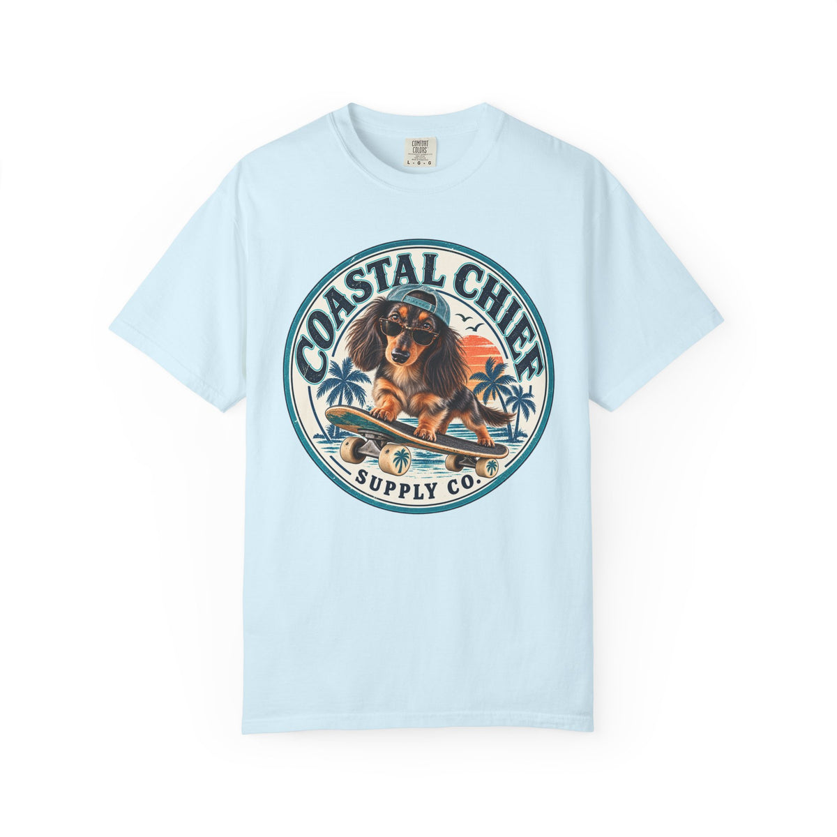 Dachshund Coastal Chief Tee