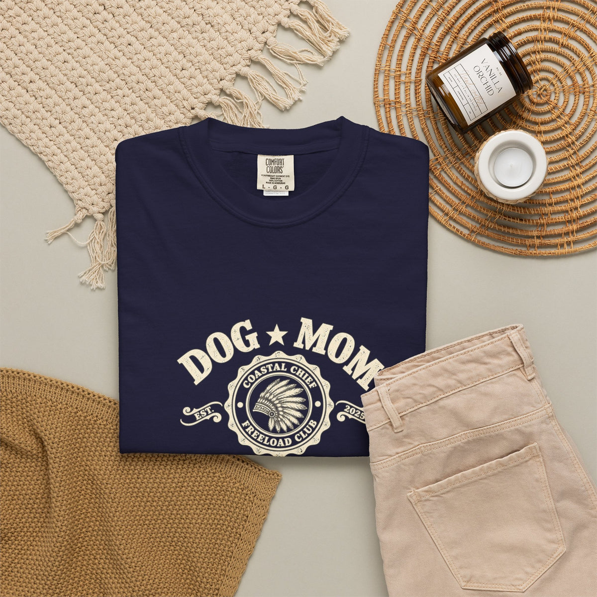 Dog Mom Vintage Tee