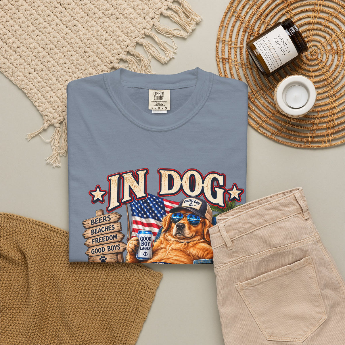 In Dog We Trust Tee