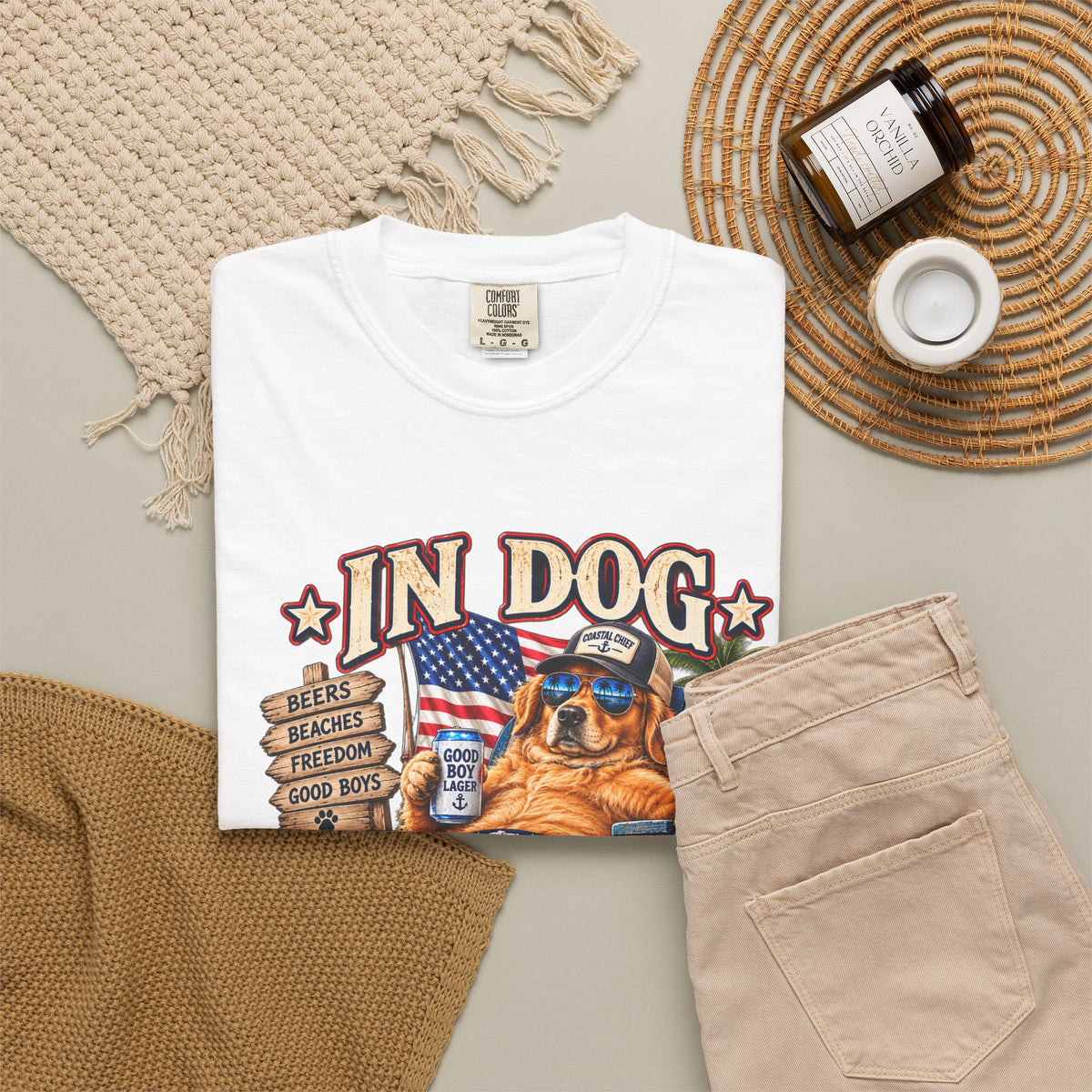 In Dog We Trust Tee