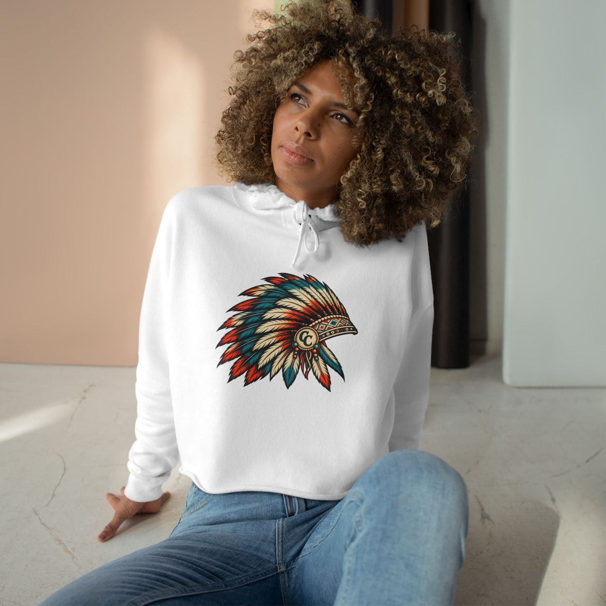 Woman's Crop Hoodie