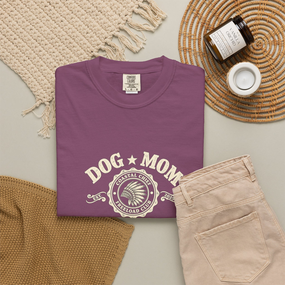 Dog Mom Vintage Tee