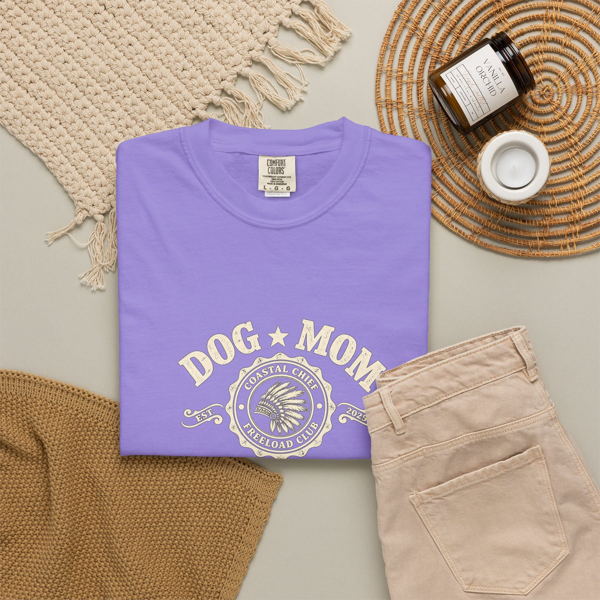 Dog Mom Vintage Tee