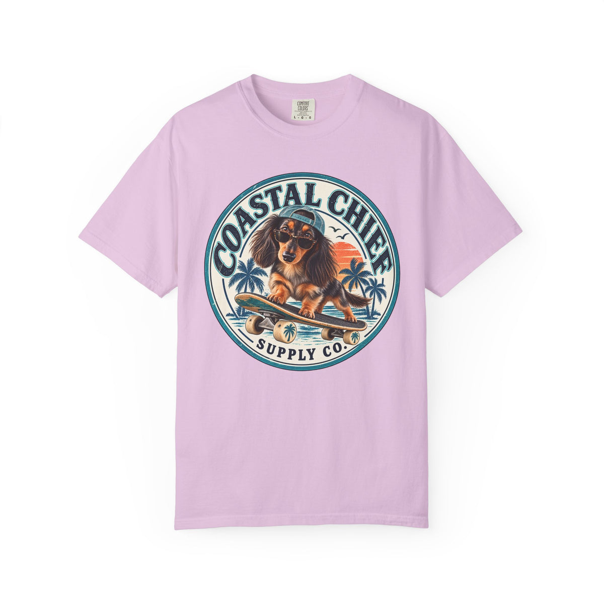 Dachshund Coastal Chief Tee