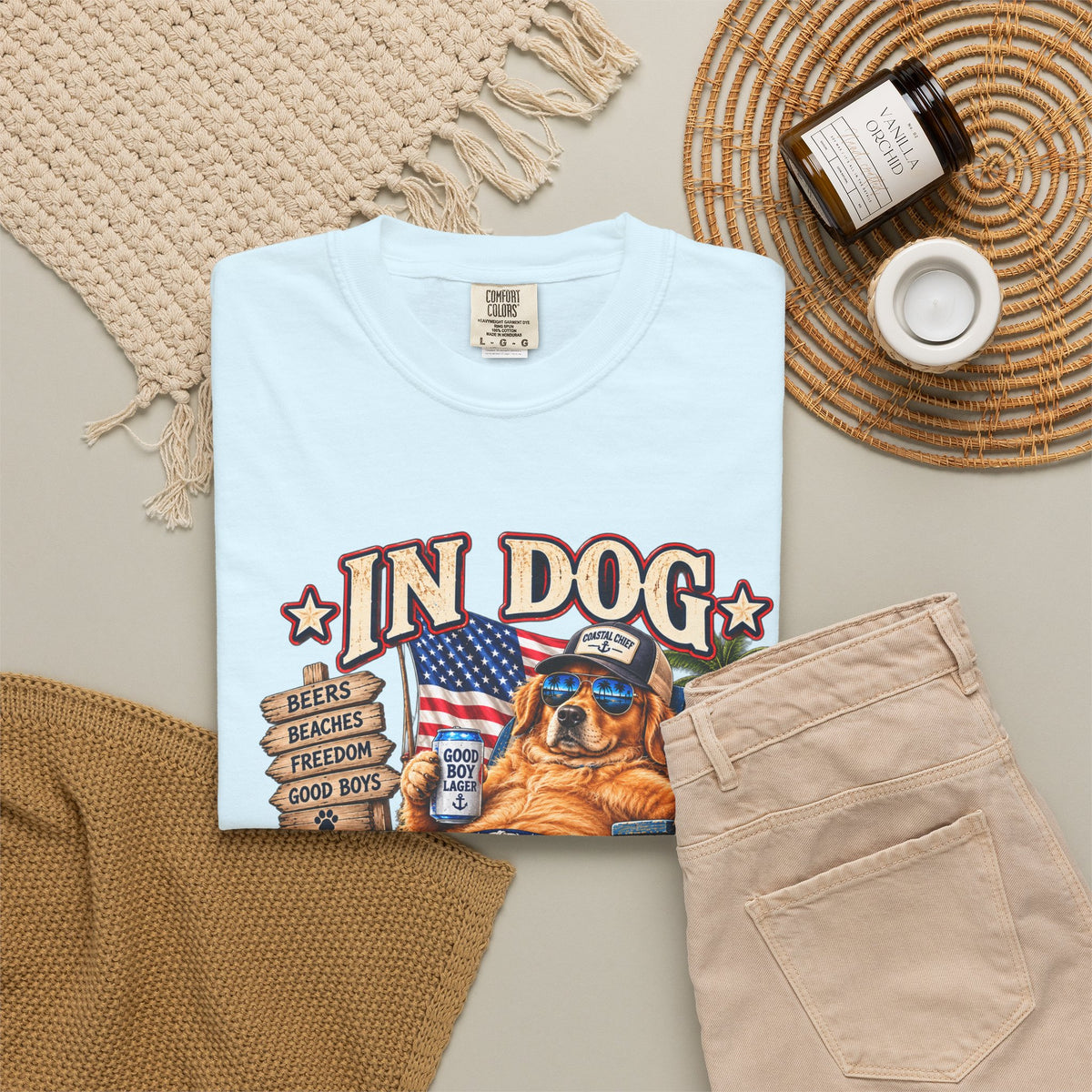 In Dog We Trust Tee