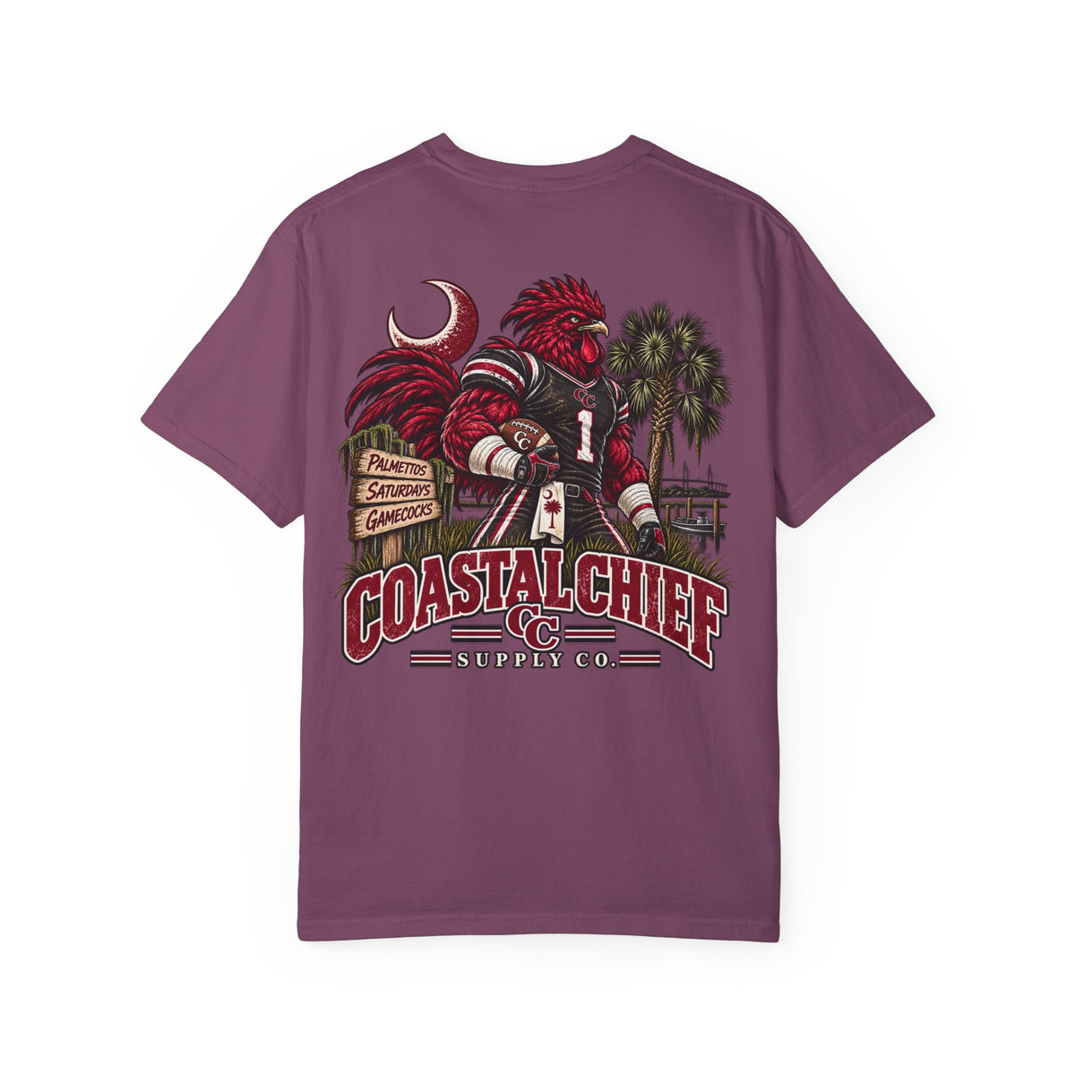 Coastal Chief Lazy Retriever Tee