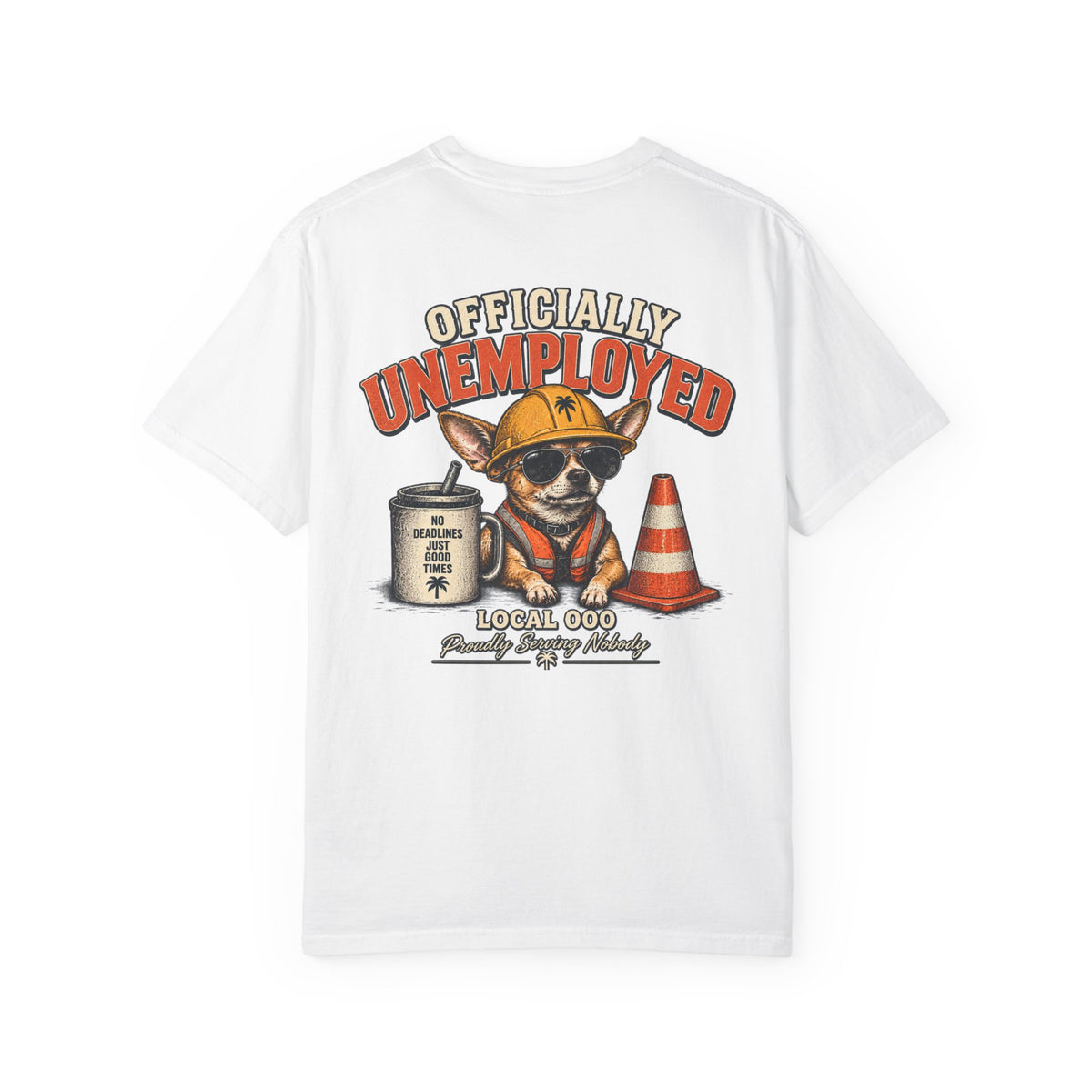 Officially Unemployed graphic tee